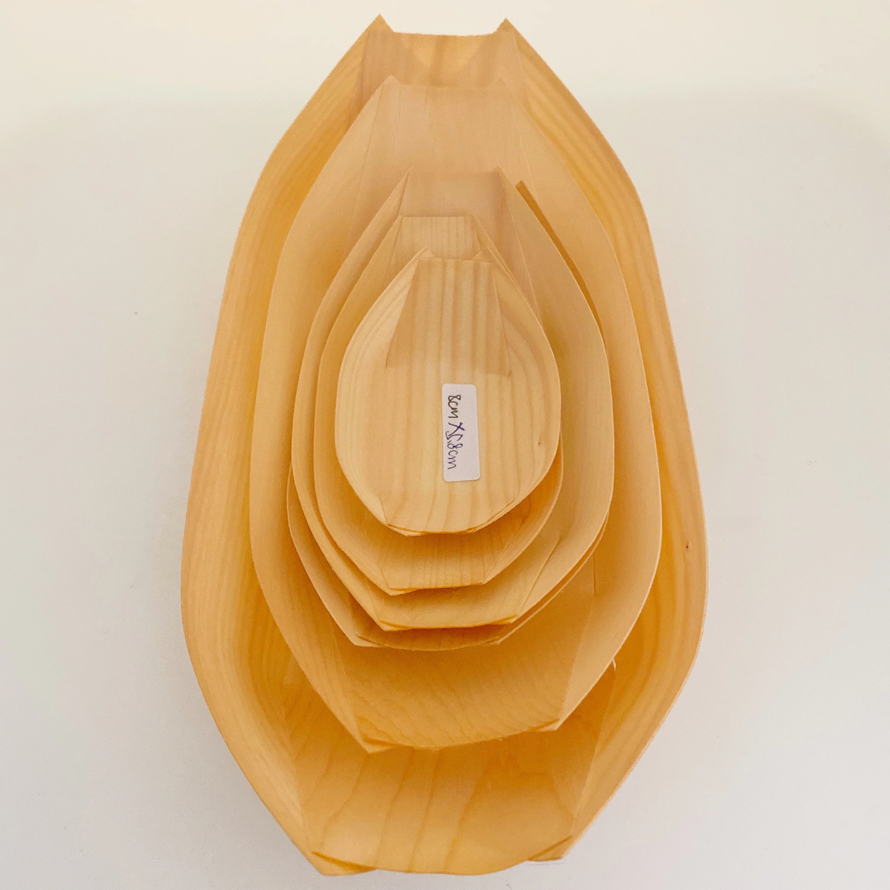 Одноразовая лодка для суши бумажная пищевых