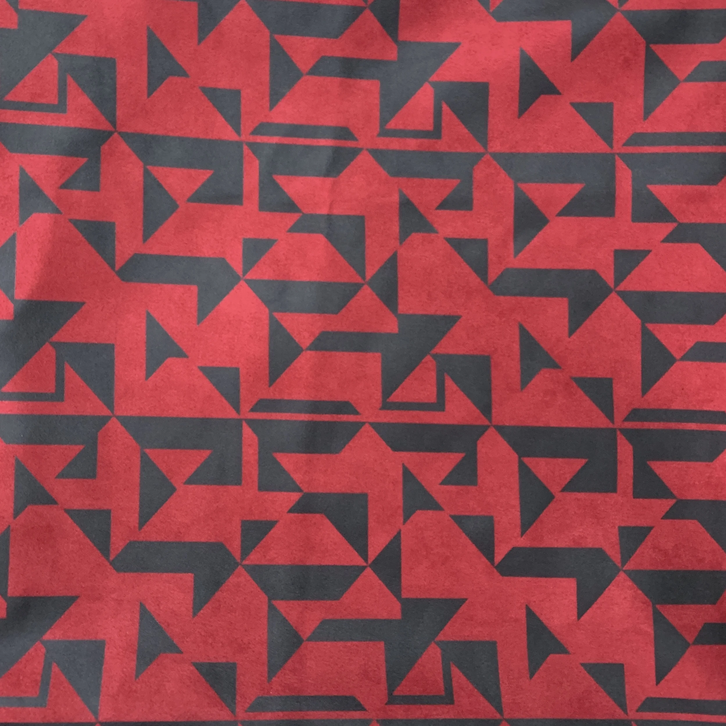 China Hot selling thick polyester waterproof air layer fabric faux suede fabric price per meter