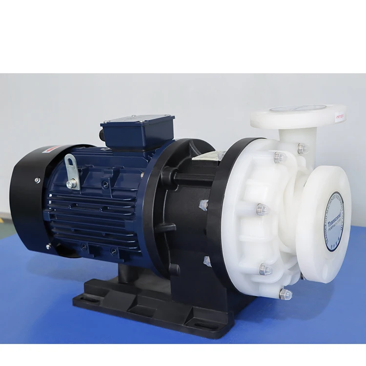 Трансценд TMP PVDF Хромовая Кислота сопротивление Магнитный приводной насос фильтр для удаления сточных вод 3-фазный электрический химический жидкостный