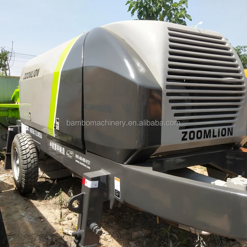 Economical second hand portable electric mini static auto fixed concrete conveying pump ghana