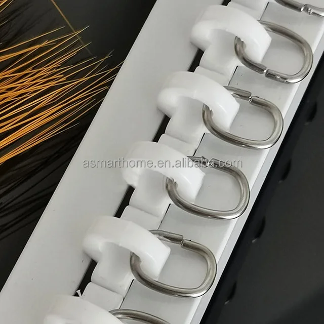 Wholesale Variety Straight Curtain Rail Accessories  Automatic Double Track Curtain Accessories  PE Plastic Curtain Track Runner