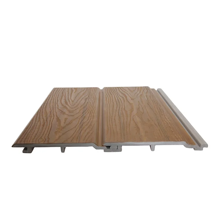 PVC/WPC Weather Resistant Exterior Wood Easy Install Wall Cladding
