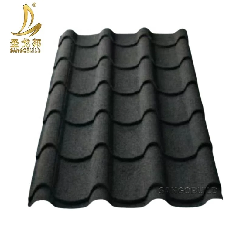 6m Larger Size New Zealand Corrugated Galvanized Lightweight Roofing Steel Sheets Stone Coated Metal Roof Spanish