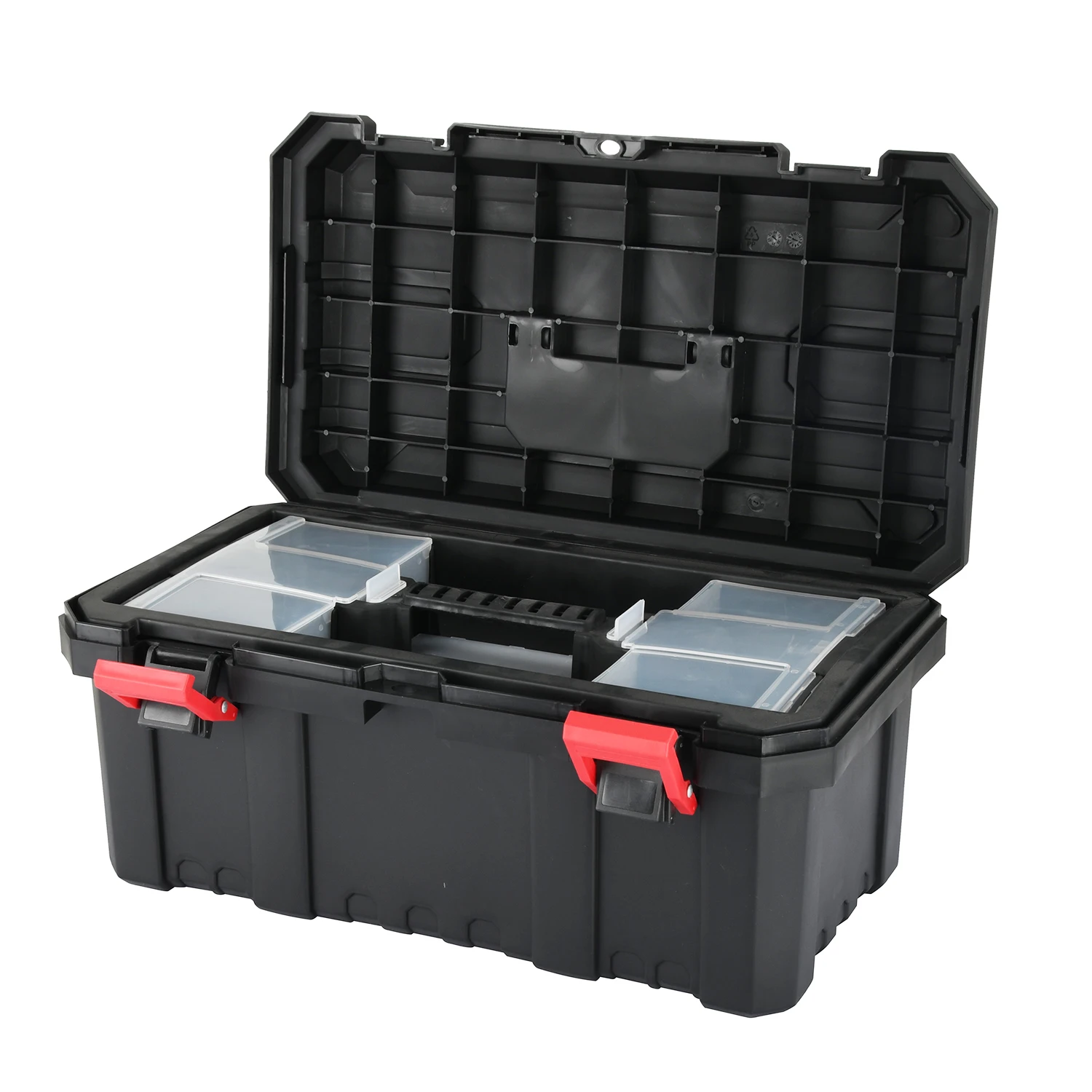 Vertak plastic tool case small tool cases box household hardware tool box for part storage