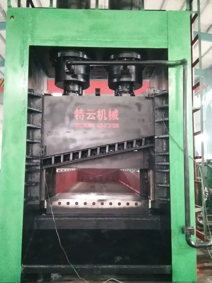 Powerful Recycling Teyun Gantry Shearing Machine With High Efficiency And Low Price