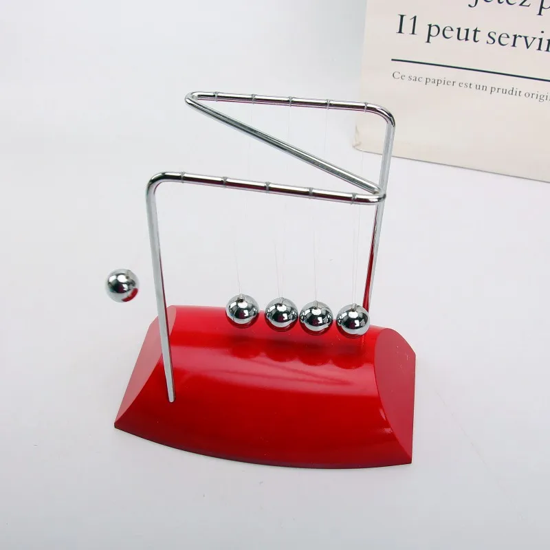 Cradle Balance Steel Balls School Teaching Supplies Physics Science Pendulum Desk Toy Gifts Home Decoration