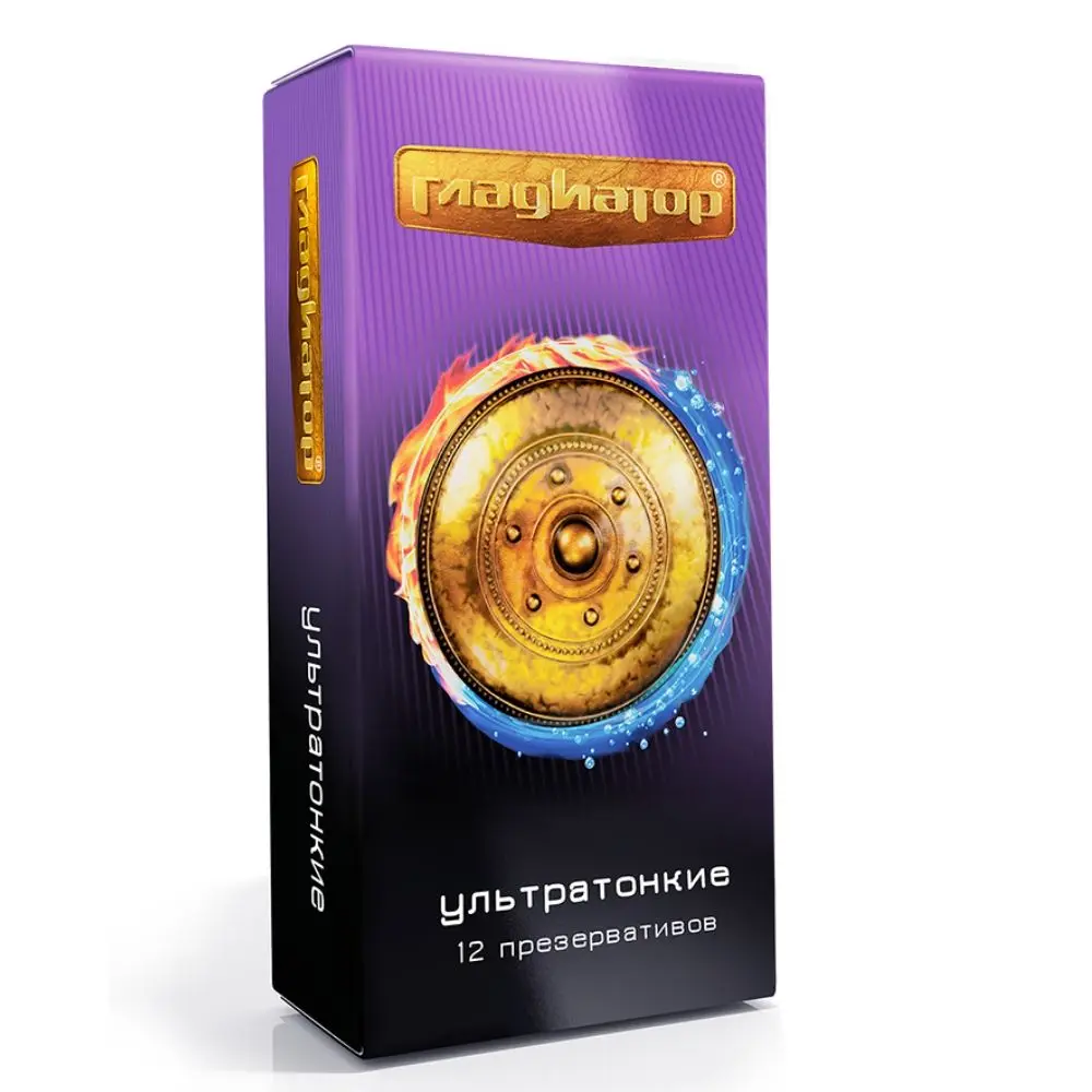 
Superthin condoms Gladiator 