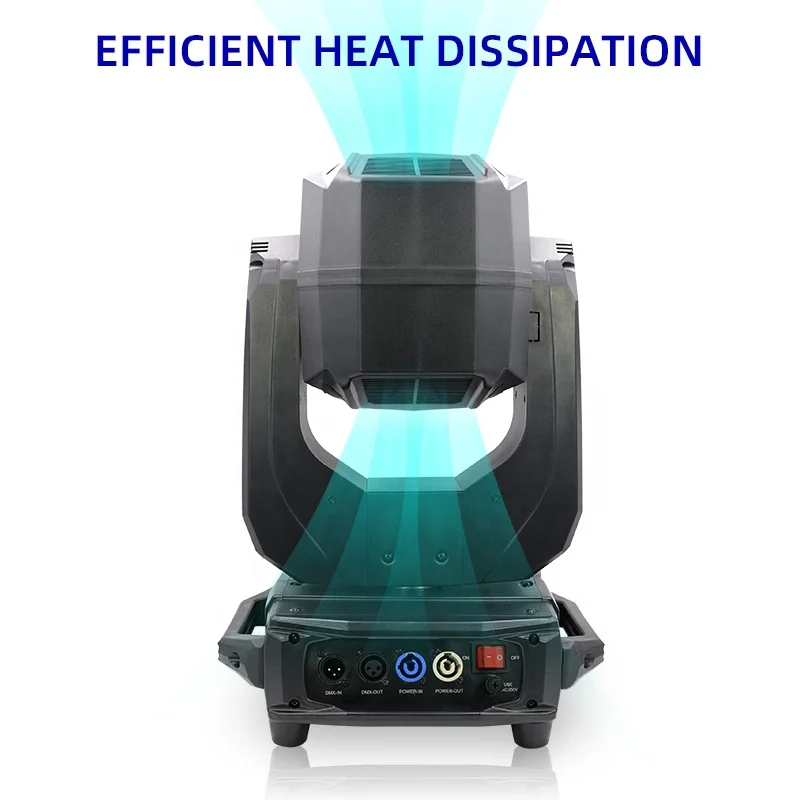 Big Dipper Beam Light Professional 20R 380W Stage Light Moving Head Light for Party Wedding Disco Performance Bar LB380-II