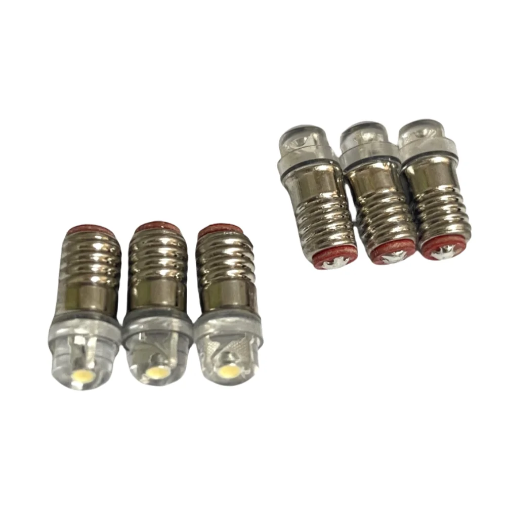 E5 Warm White/White LED 12V-14V Light Bulbs for Socket E5 E5.5 H0 Bulb Light Bulb (Warm White 3000K)