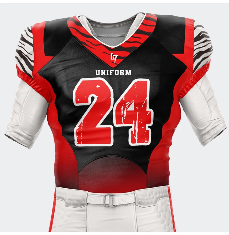 Football American Jersey Custom Made Pro Cut Practice American Football Jersey