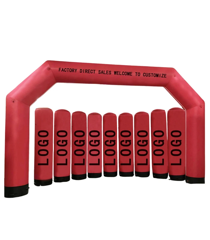 Factory OEM Branded Inflatable Column Balloon Advertising Inflatable Tube Outdoor Event Pillars