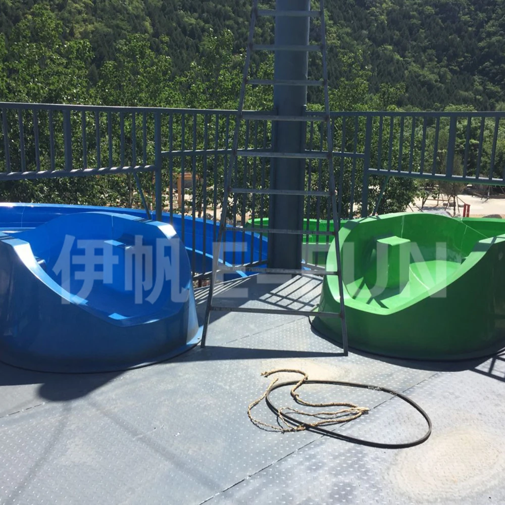 Water Play Equipment Fiberglass Water Slide for Sale Aqua Park