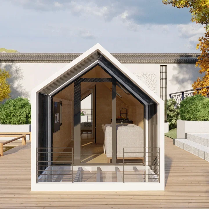 20ft casa prefabricada роскошный мобильный модульный контейнерный дом крошечный каркасный сборный жилой