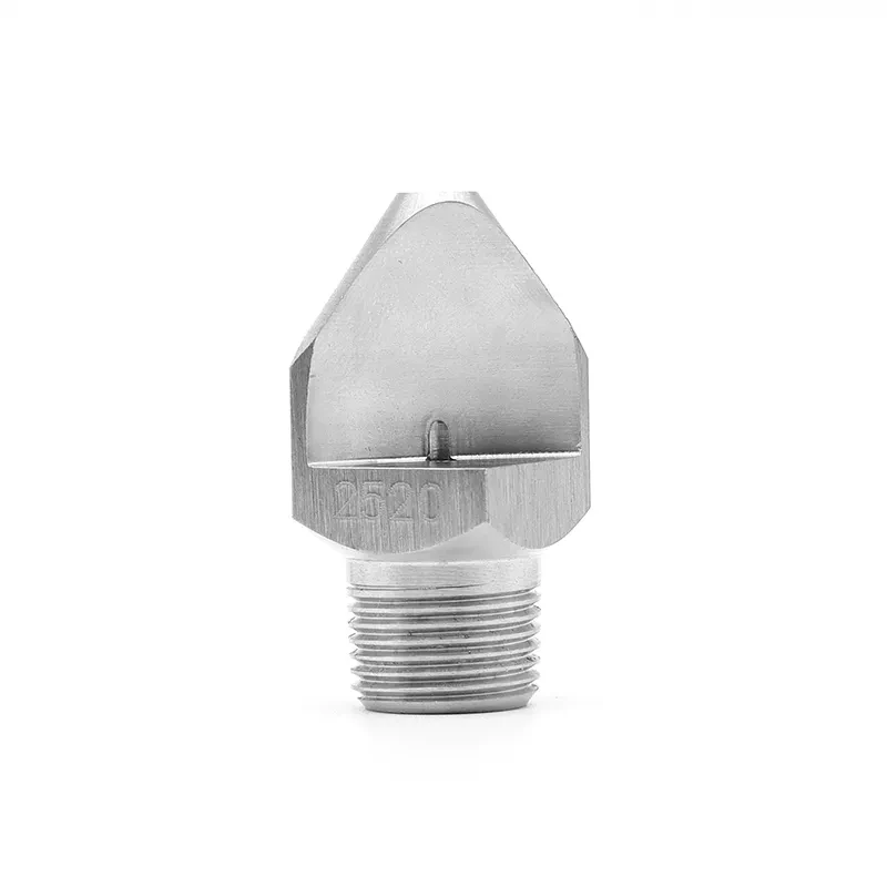 High Impact High Pressure Paper Machine Deckle Flat Fan Spray Nozzles