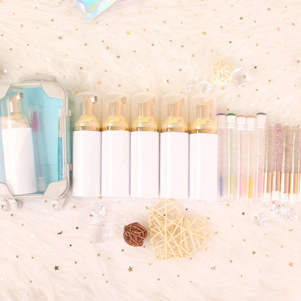 wholesale shampoo for eyelashes lash shampoo foam bottles eyelash extension shampoo