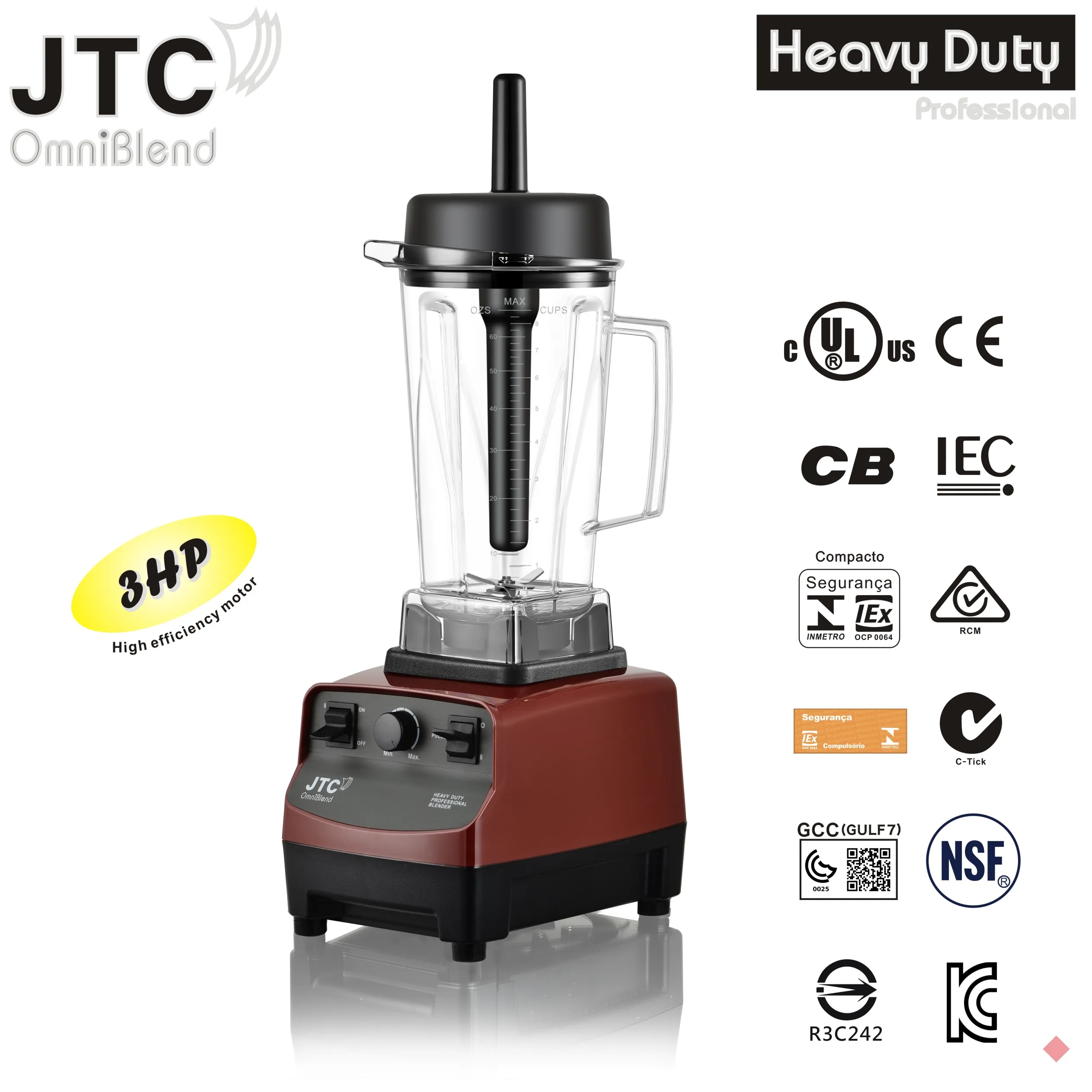 Top Juicer, Heavy Duty Commercial Blender, Omni Blend, No.1 Quality In The World