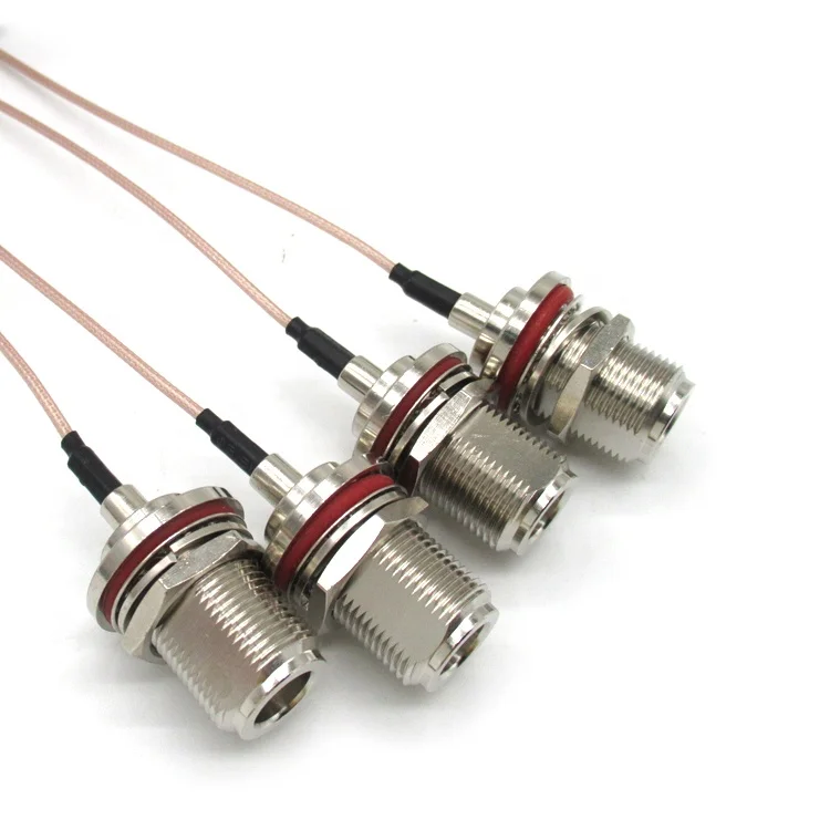 IPEX to N Female Connector High RF FRP antenna Reinforced Plastic Antenna Coaxial Silver Plated Wire RG178 Adapter Wire