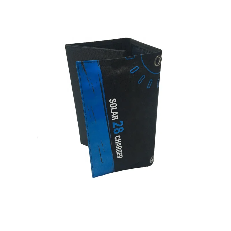 
Promotion Fast Charge 5V 9V 28W Foldable Solar Charger Portable Use in Outdoor 