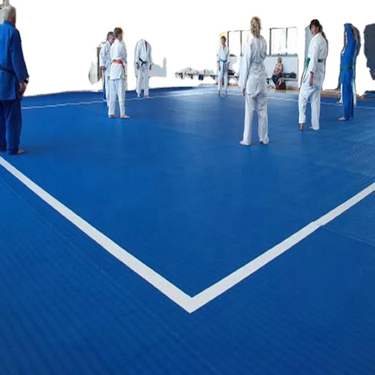 Roll up mats martial arts gymnastics mats wushu mats with PVC and carpet surface
