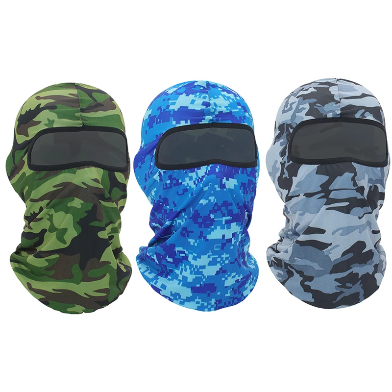 Outdoor Camouflage Riding Mask Head Cover Bicycle Windproof Sports Headband Cycling Bandana
