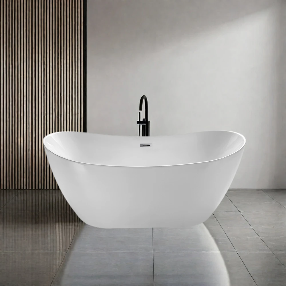 wholesale Europe popular bathtub freestanding soaking bathtubs  luxury square white soaking bath tub  for  Hotel/Home