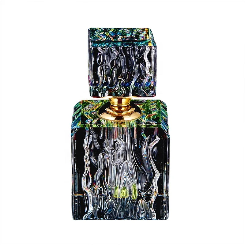 
12ML clear Crystal glass Perfume Bottle for personal care and wedding decoration gift 