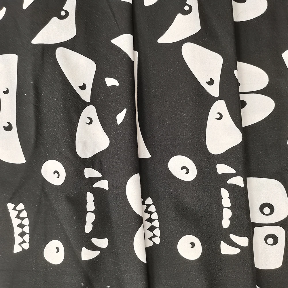 
Variety of styles 100% polyester microfiber peach skin satin beach shorts fabric 