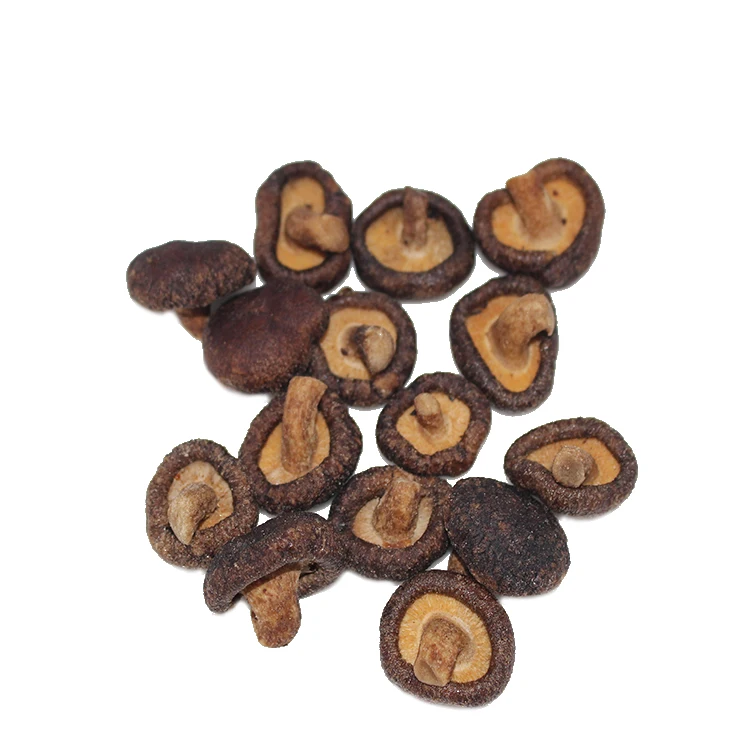 Vacuum Fried Dehydrated Shiitake Mushroom Chips As Snacks