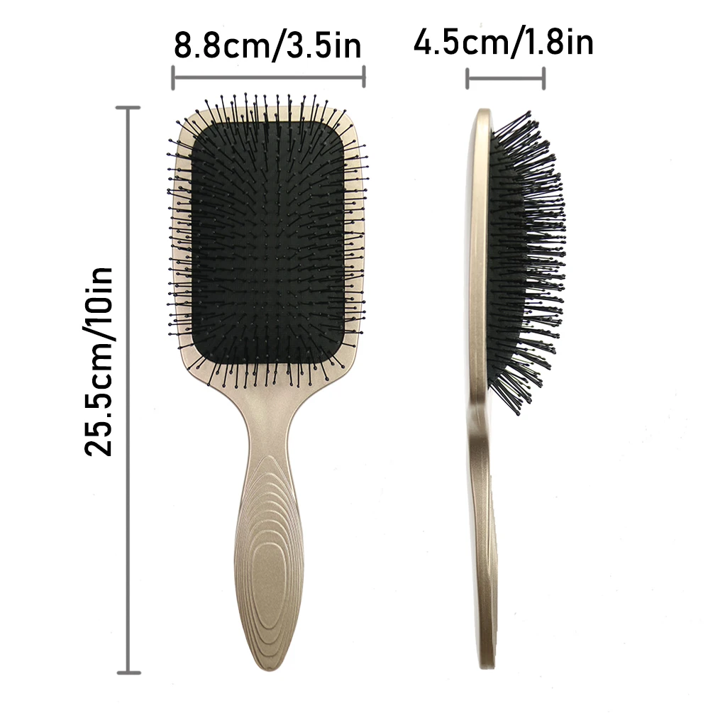 Wholesale Private Label Hairdressing Styling Tools Hair Brush Detangling Custom Curved Plastic Hair Brush for Blow Hairstyle