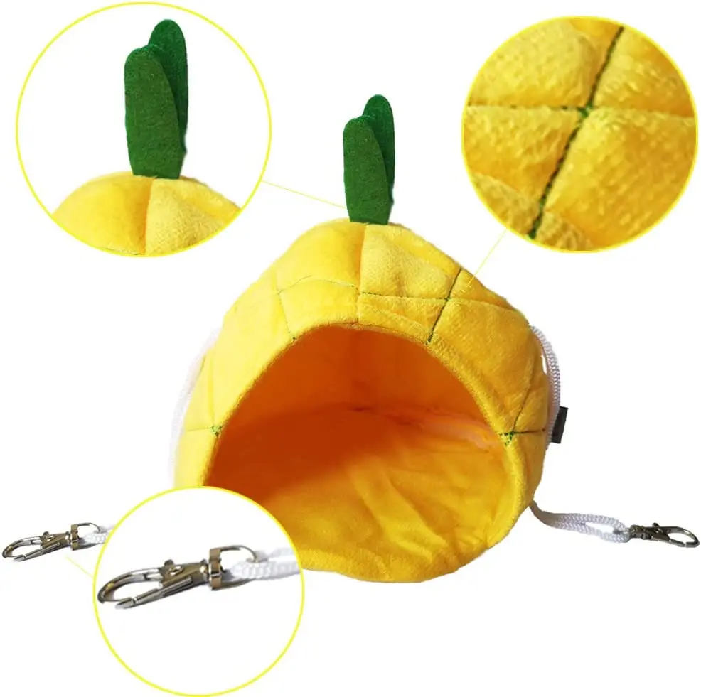 Hamster Hammock Soft Bed Pet House Animals Hanging House Cage Nest Mice, Rat, Chinchilla, Guinea Pig house