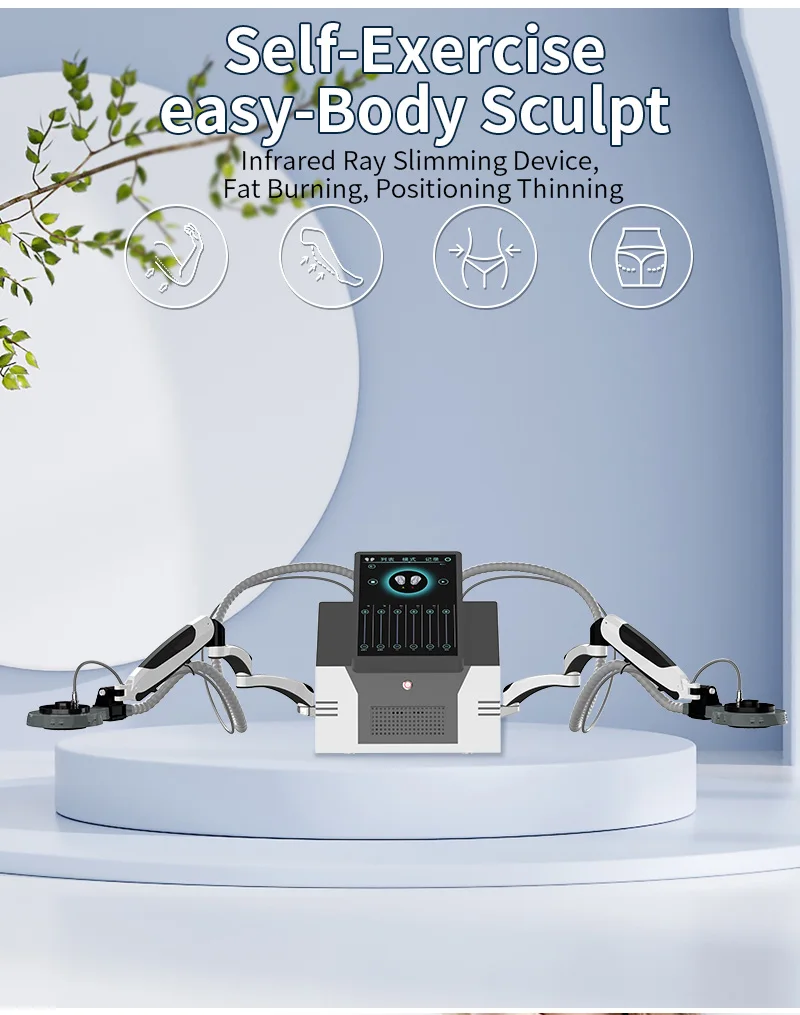 Infrared magnetic therapy pulsed electromagnetic field device relieves pain eliminates cellulite magnetic therapy machine
