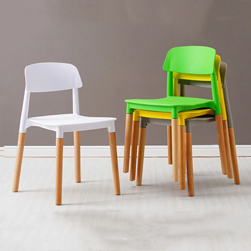 Discount wholesale dining room furniture cheap many colors optional modern plastic dining chair