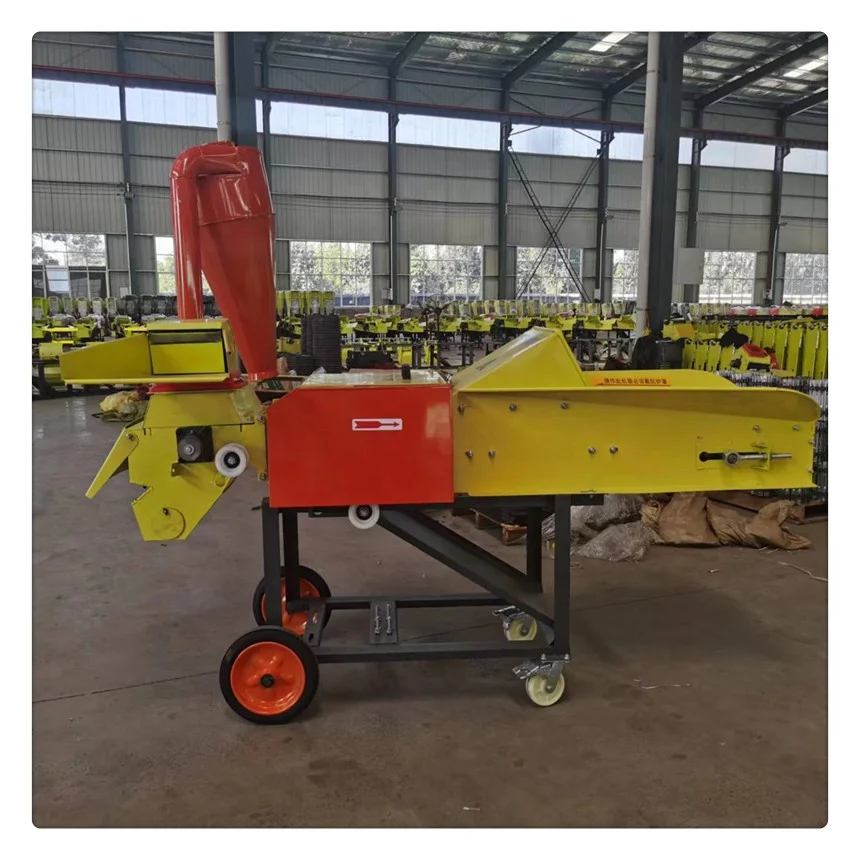 Small chaff slicer straw breaker hay cutter grain grind crusher on sale
