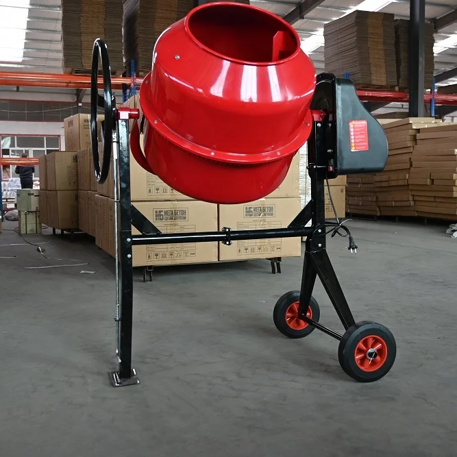Small Electric Portable Cement Concrete Mixer