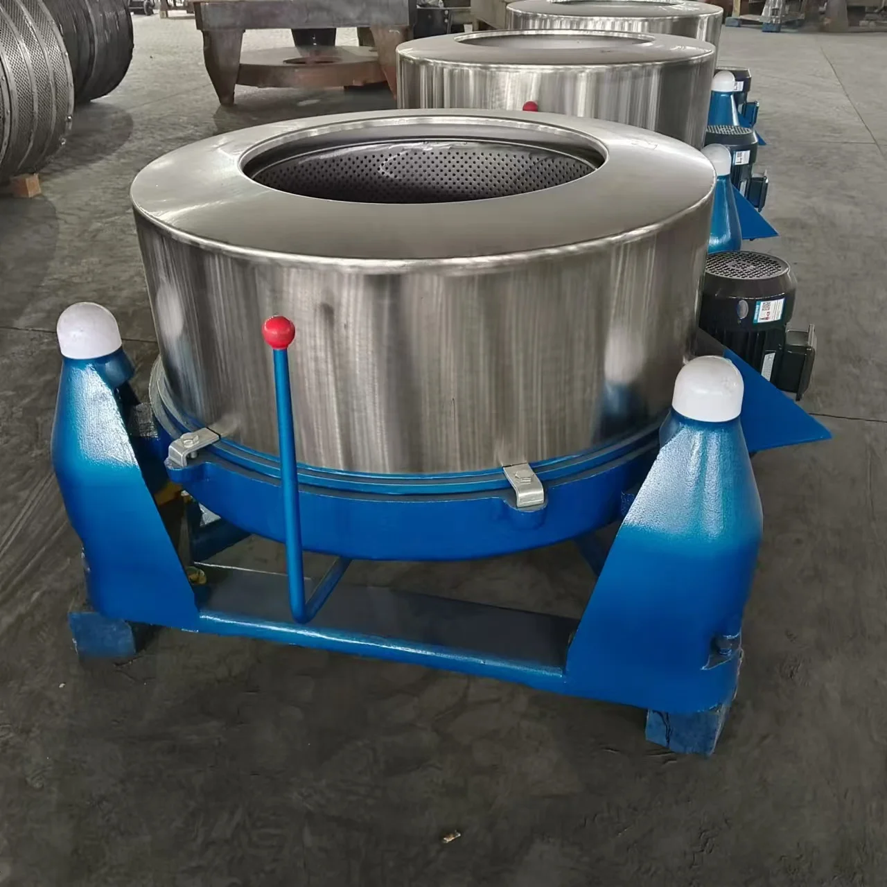 Hardware electroplating centrifugal drying machine deoiling cheese yarn industrial dewatering machine