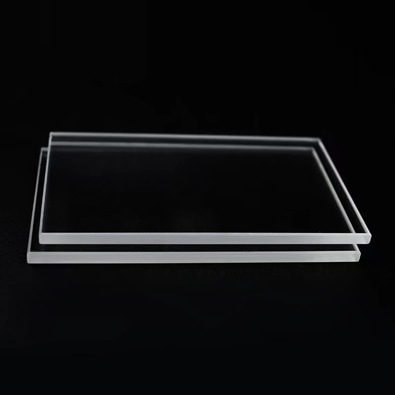High Quality Clear Quartz Plate Fused Silica Quartz Glass Plate Heat Resistant Clear Round Optical Quartz Plates
