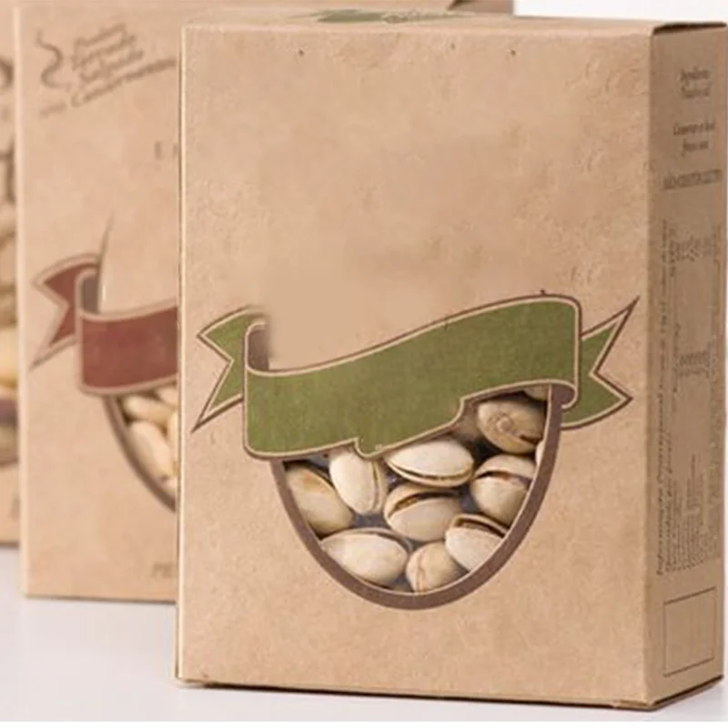 Wholesale Low Moq Custom Logo Biodegradable Food Grade Nuts Paper Boxes China Suppliers