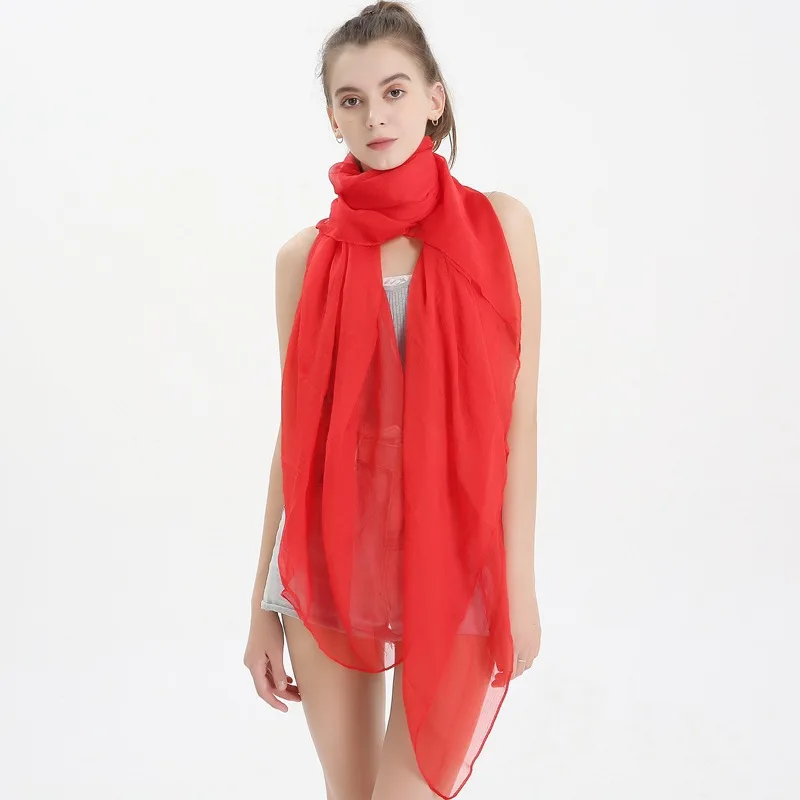 
Promotion Chiffon Muslim Blanket Jersey Hijab Magnet Crinkle Scarf Kashmiri Shawl Women 