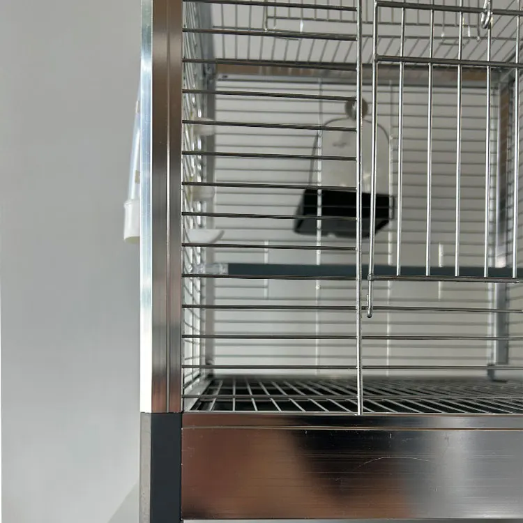 Relaxlines portable outdoor indoor multifunctional big birdcage parrot stainless steels bird cages for sale