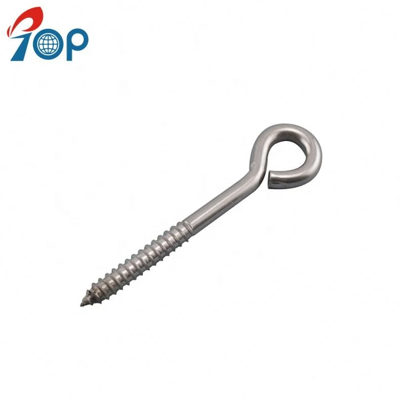 
TOP Ring Hook Metal Eye Screw For Wood 