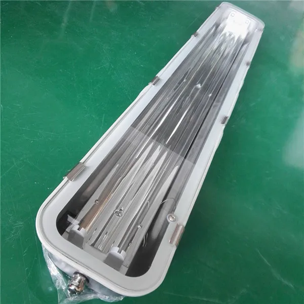 4 foot moisture proof ceiling lighting fixture ip65 tri-proof luminaire bus station emergency led waterproof light fittings