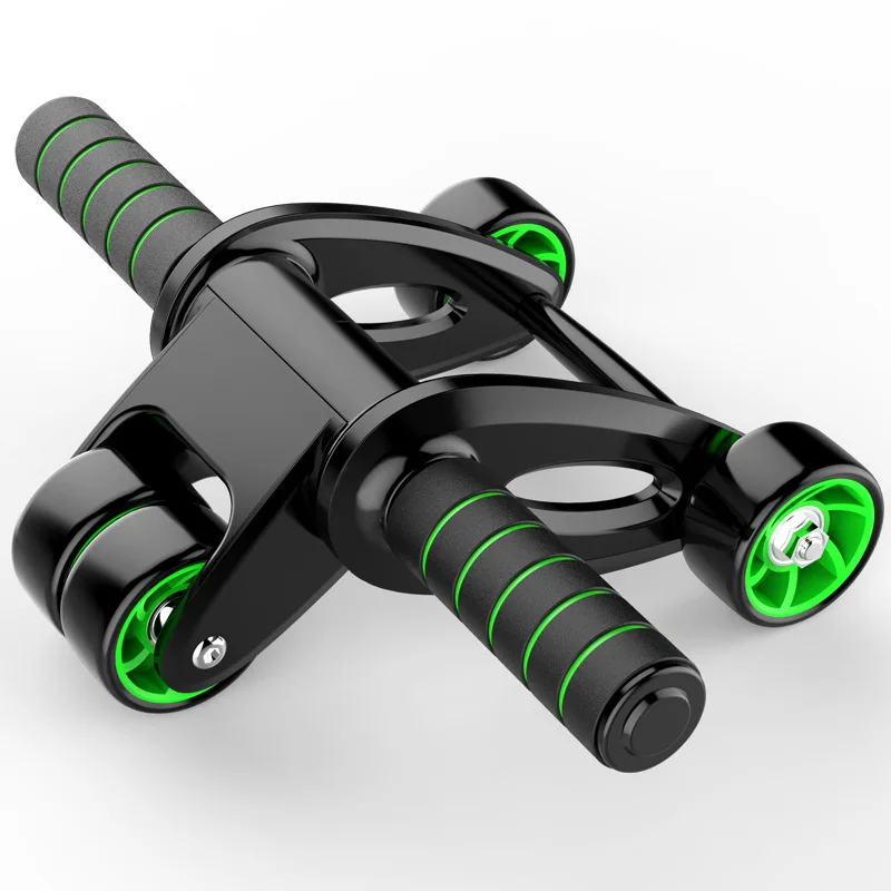 abdominal wheel to reduce belly and abdomen roller foldable abdominal muscle wheel mute home exercise fitness equipment