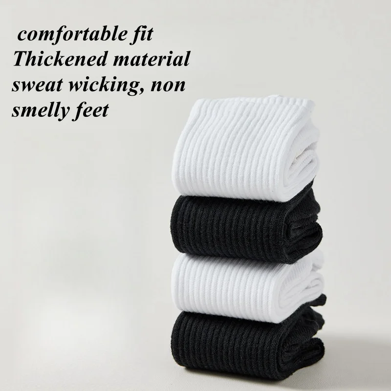 custom logo print Jacquard Logo high quality soft comfortable cotton men crew sports socks