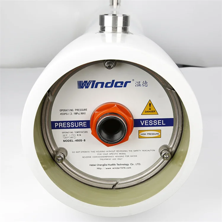 Factory direct FRP Ro Membrane Housing for reverse osmosis system pressure vessel 8040