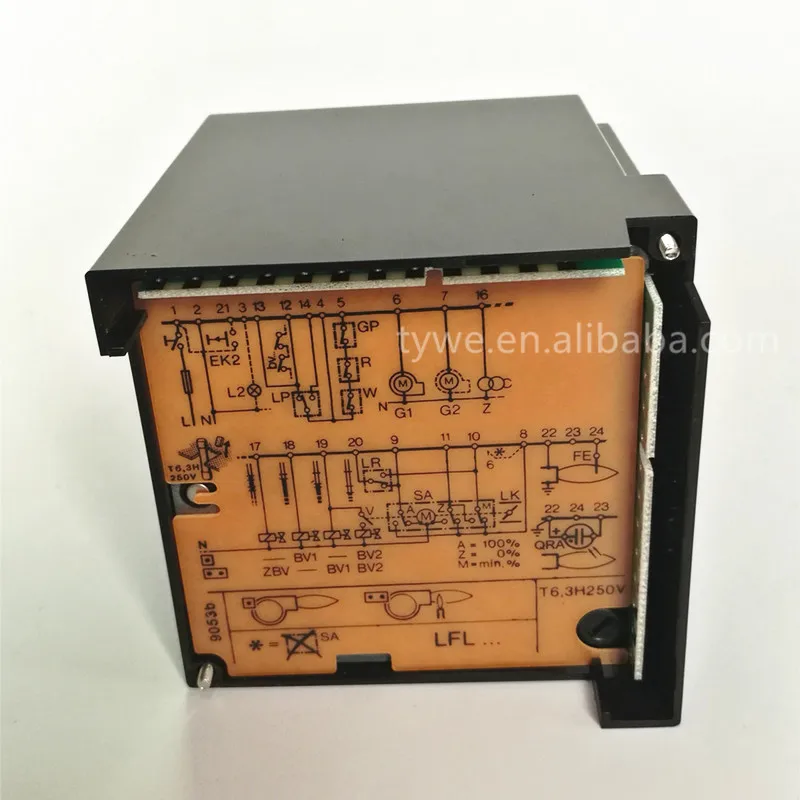 LFL1.635 gas burner controller control box program controller replace siemens LFL LAL flame safeguards