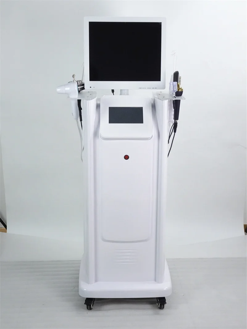 M 7 in 1 Vertical Multifunction Hair Loss Care Electric Head Massager Scalp Scanner Hair Analysis Machine For Hair Growth