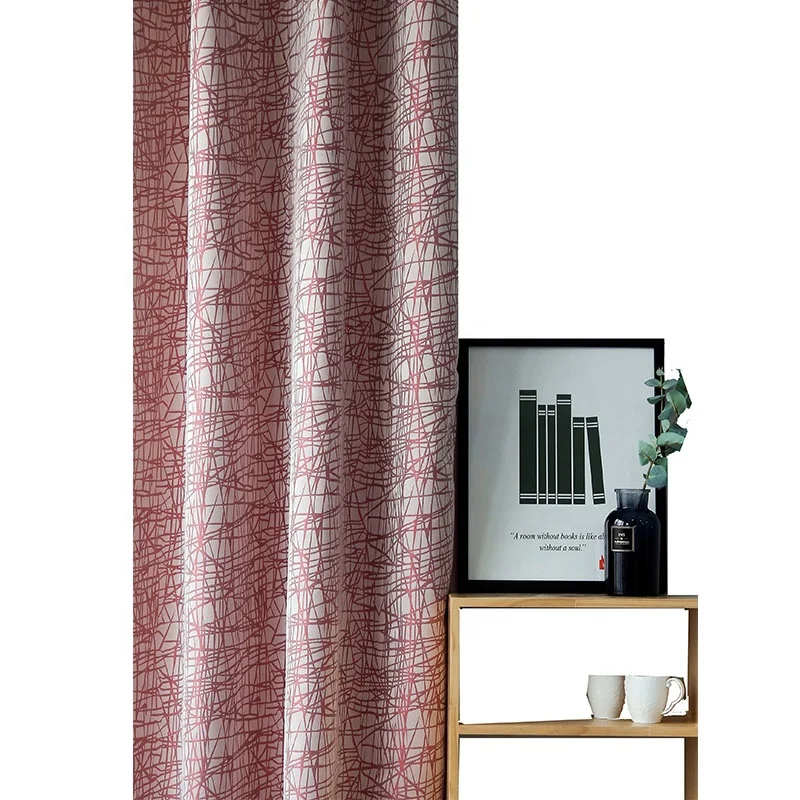 Factory Direct hot sell  Fashion Designs  hot sale  polyester Jacquard Curtains