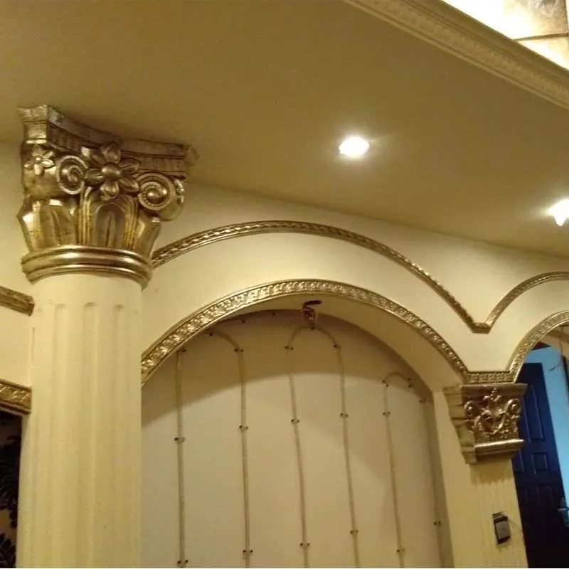 Factory Price 8 X 8.5 Cm 500 Pcs Gilding Wall Crafts Furniture K Gold Taiwan Imitation Gold Leaf Foil Sheets