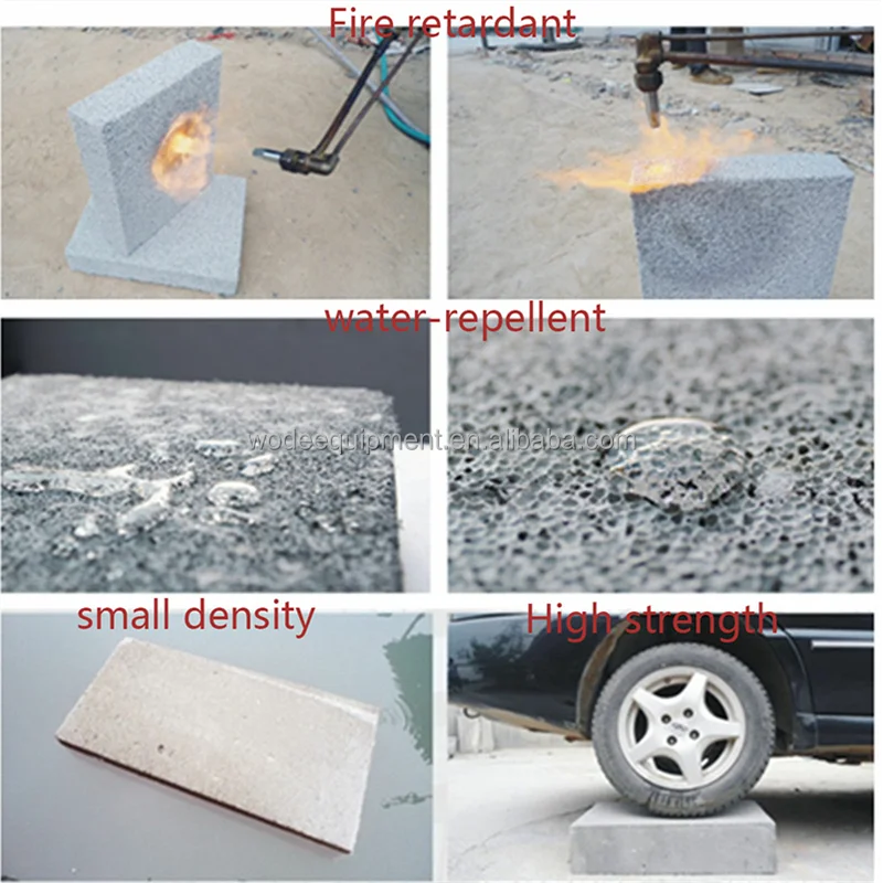 Sound and thermal insulation HWF5 clc foam concrete machine foam making machines price for backfill