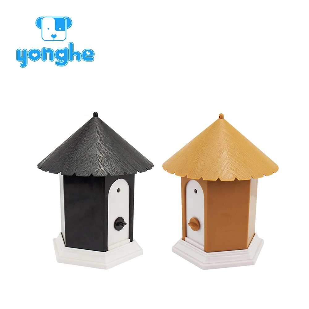 2020 Shenzhen Factory most popular outdoor home garden powerful sonic birdhouse bark control